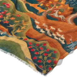 American Folk Art Landscape Oblong Scarf*The Met Store Best Sale