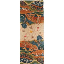 American Folk Art Landscape Oblong Scarf*The Met Store Best Sale