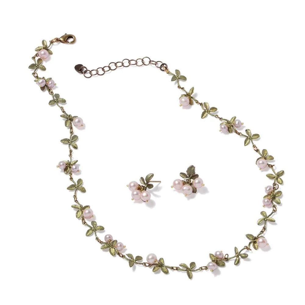 Blushing Berries Necklace and Earrings Set*The Met Store Flash Sale