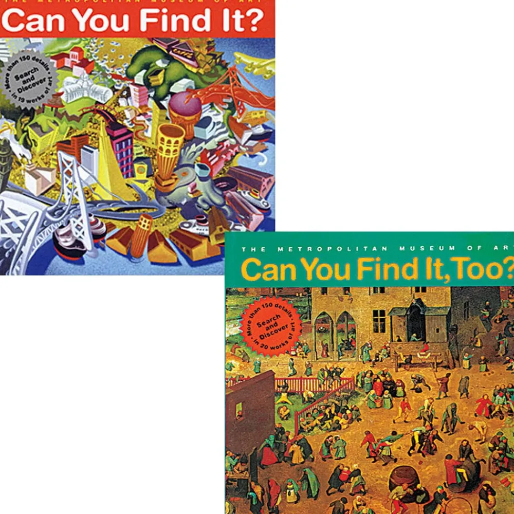 Can You Find It? and Can You Find It, Too? Book Set*The Met Store Outlet