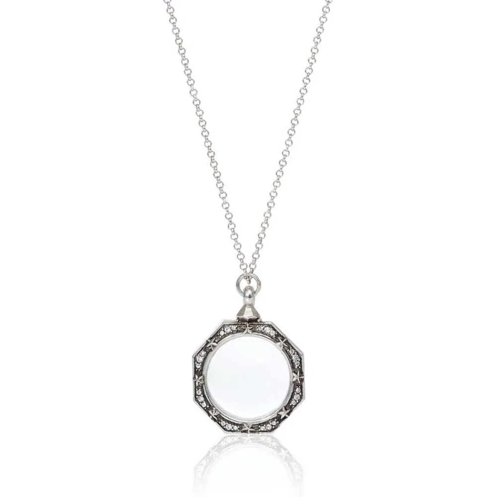 Celestial Octagonal Magnifier Pendant Necklace*The Met Store Fashion