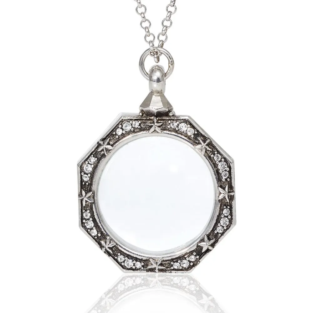 Celestial Octagonal Magnifier Pendant Necklace*The Met Store Fashion