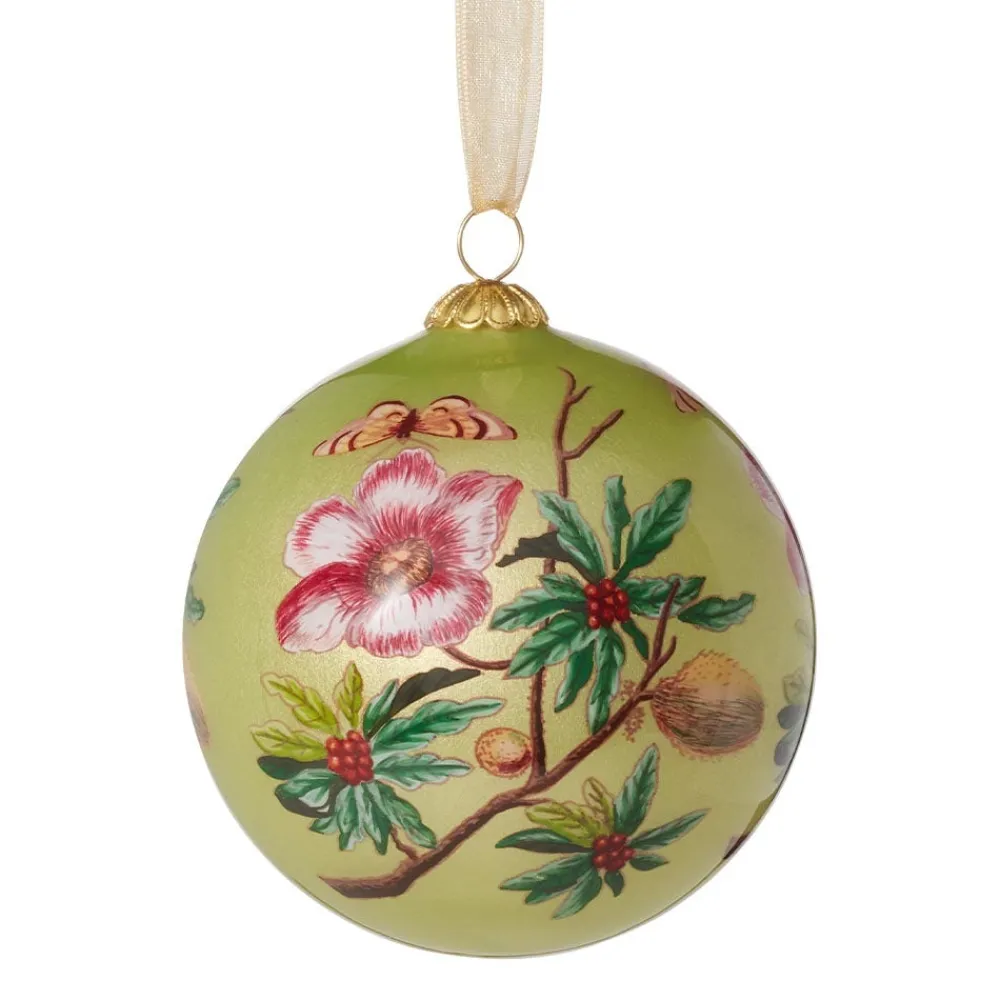 Chelsea Botanicals Hand-Painted Glass Ornament Set*The Met Store Best