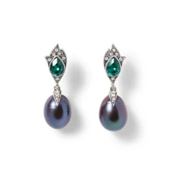 Chelsea Peacock Pearl Drop Earrings*The Met Store New