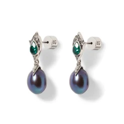 Chelsea Peacock Pearl Drop Earrings*The Met Store New