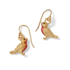 Chinese Bird Drop Earrings*The Met Store Fashion