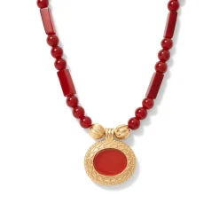 Classical Carnelian Pendant Necklace*The Met Store Discount