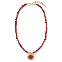 Classical Carnelian Pendant Necklace*The Met Store Discount