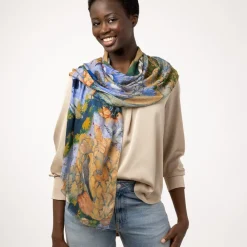 Concourse of the Birds Oblong Scarf*The Met Store Clearance