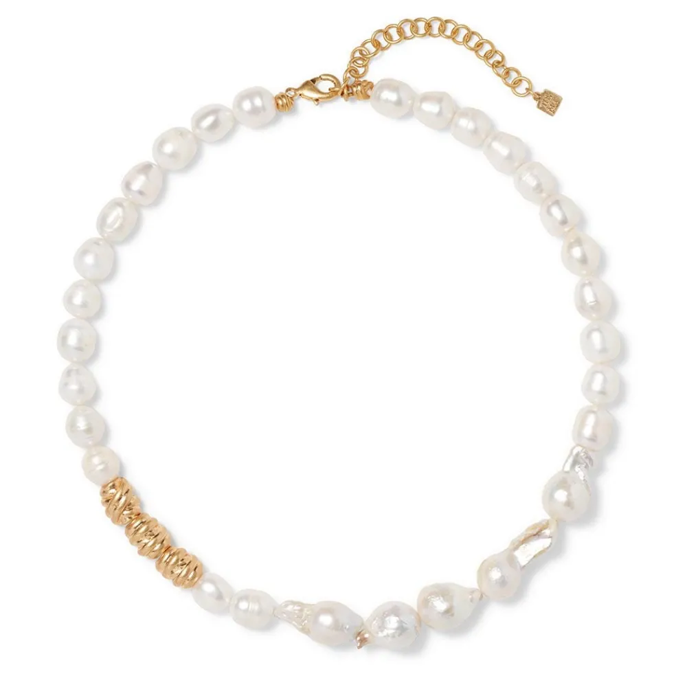 Cypriot Twist Pearl Necklace*The Met Store Fashion