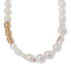 Cypriot Twist Pearl Necklace*The Met Store Fashion