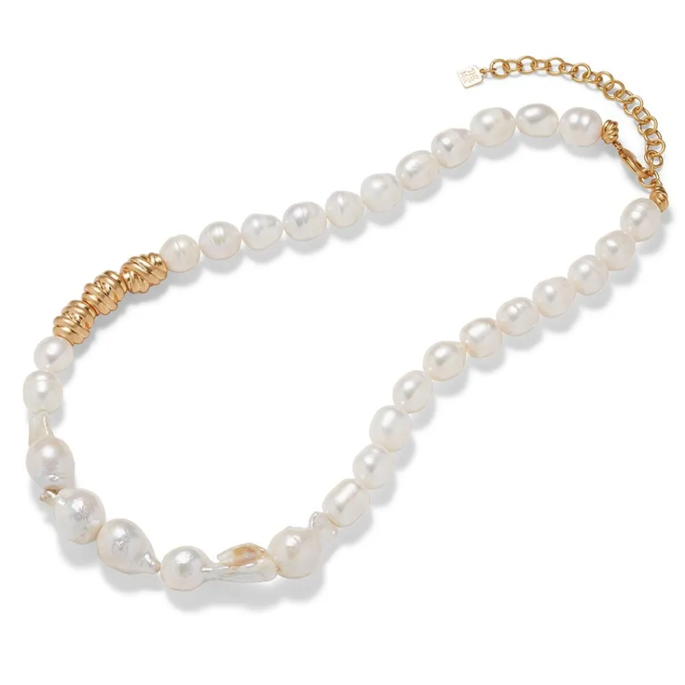 Cypriot Twist Pearl Necklace*The Met Store Fashion