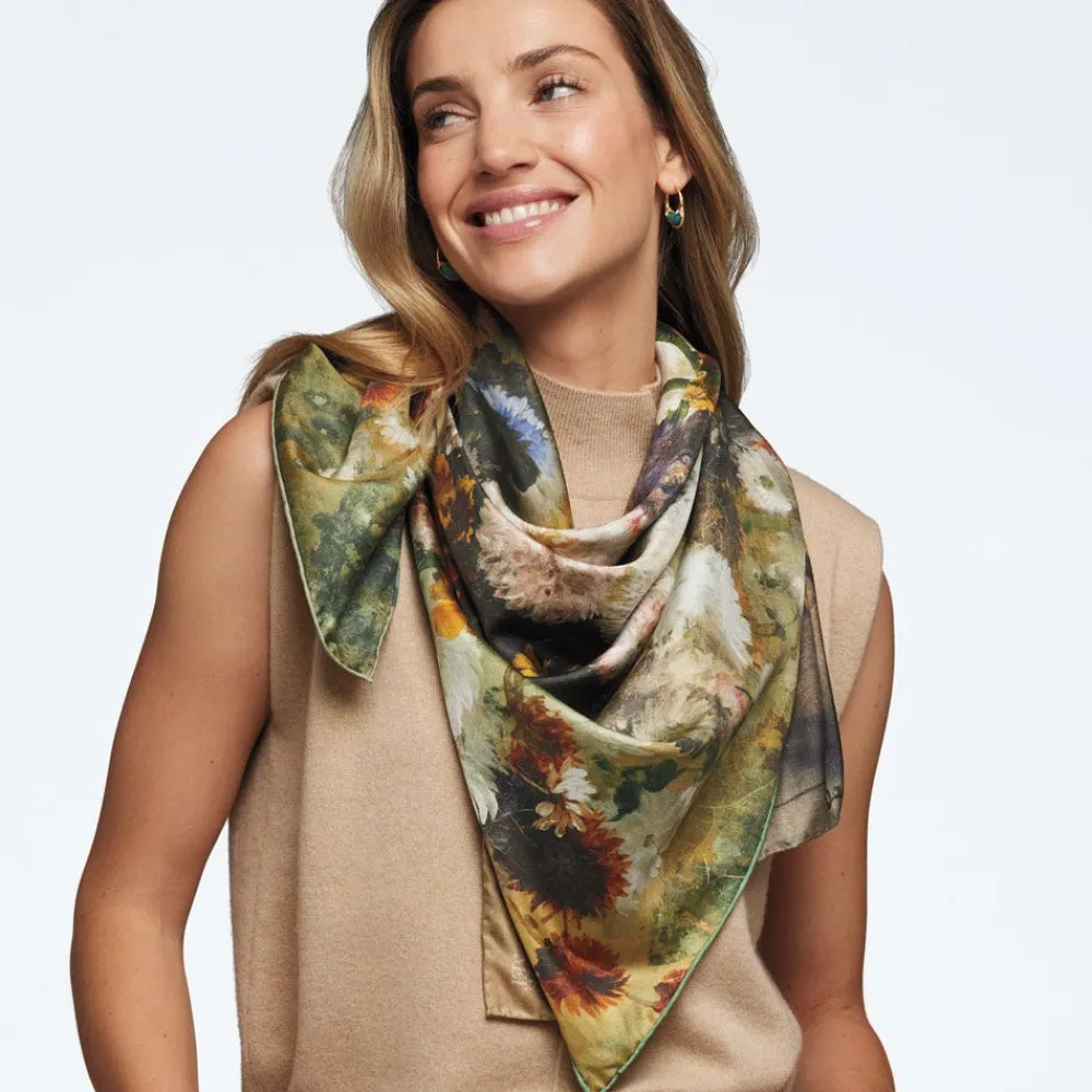 Degas Impressions Double-Sided Square Silk Scarf*The Met Store Discount