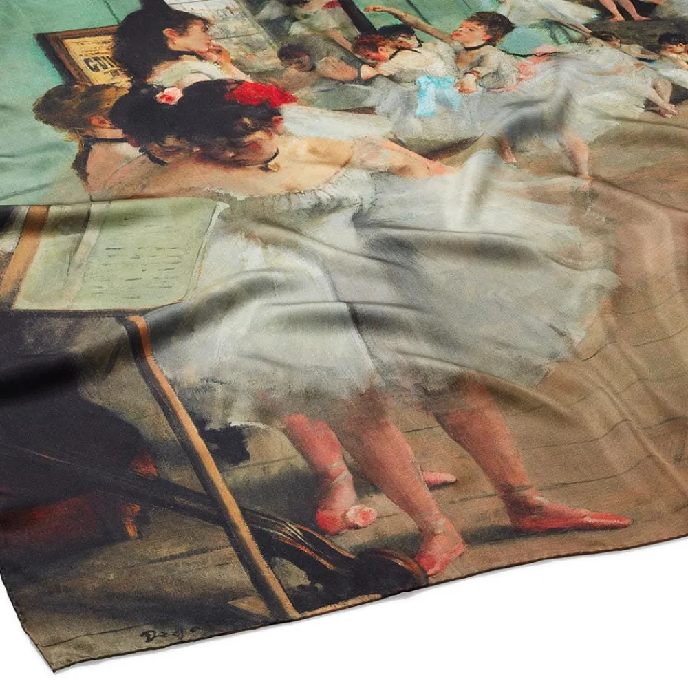 Degas Impressions Double-Sided Square Silk Scarf*The Met Store Discount
