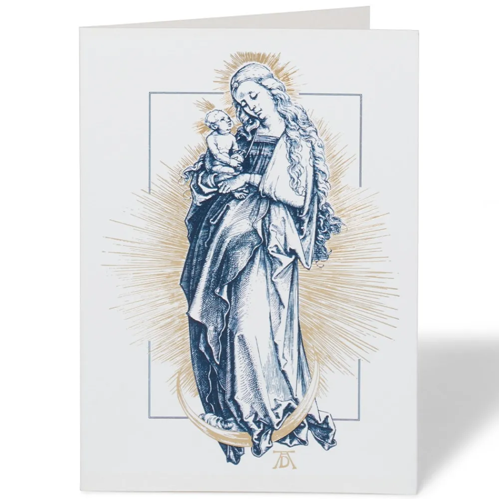 Dürer: Virgin on the Crescent Fine Holiday Cards with Lined Envelopes and Foil Seals*The Met Store Clearance
