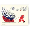 Earle: Santa and Deer Holiday Cards*The Met Store New
