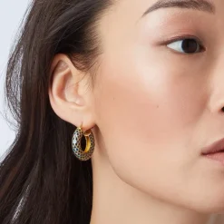 Egyptian Feather Hoop Earrings*The Met Store Clearance