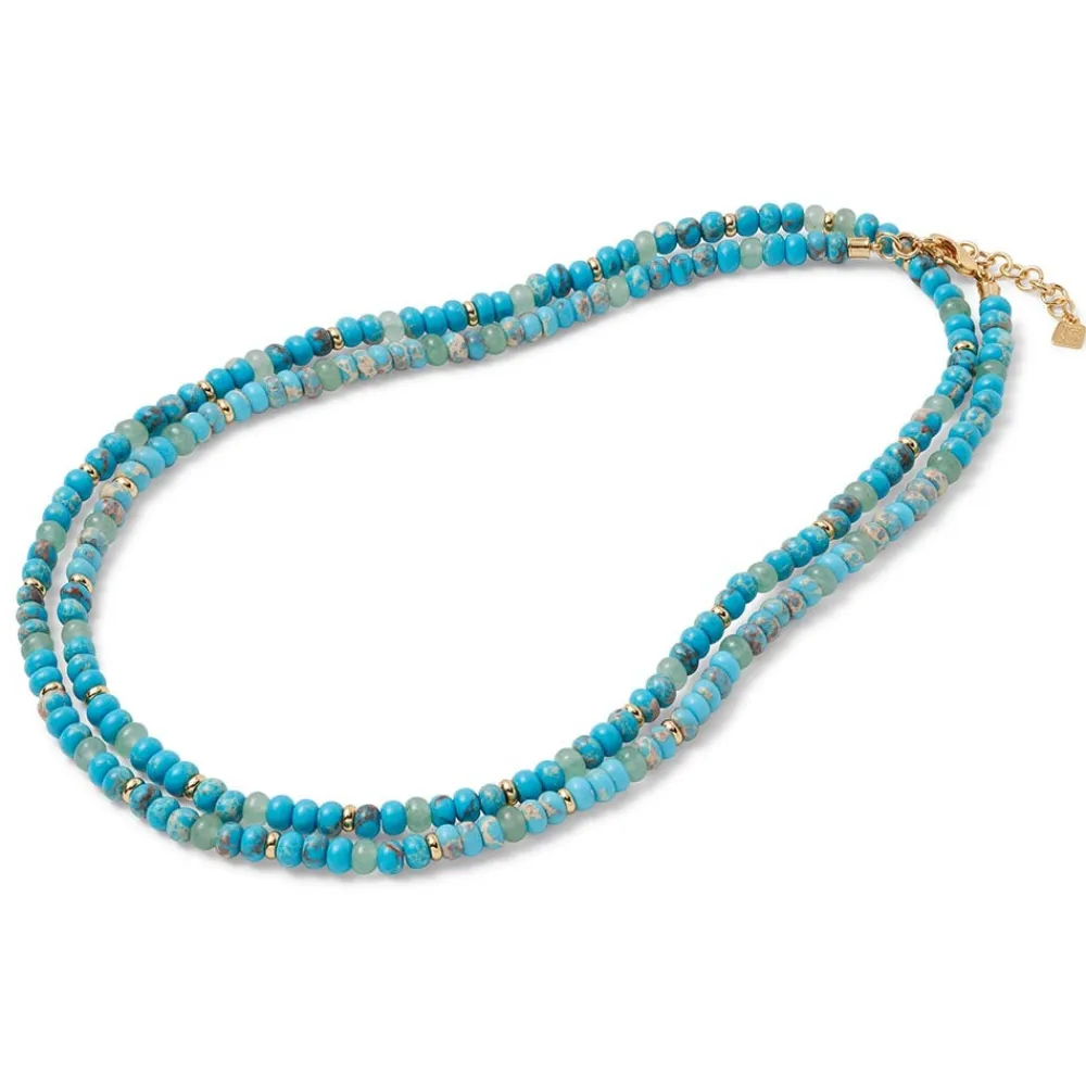 Egyptian Hathor Turquoise Long Necklace*The Met Store Discount