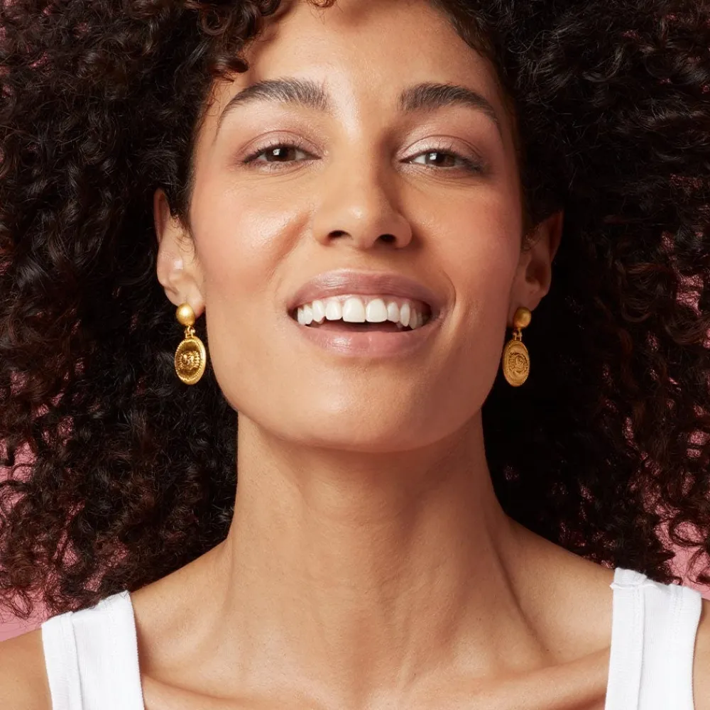 Etruscan Lion Drop Earrings*The Met Store Sale