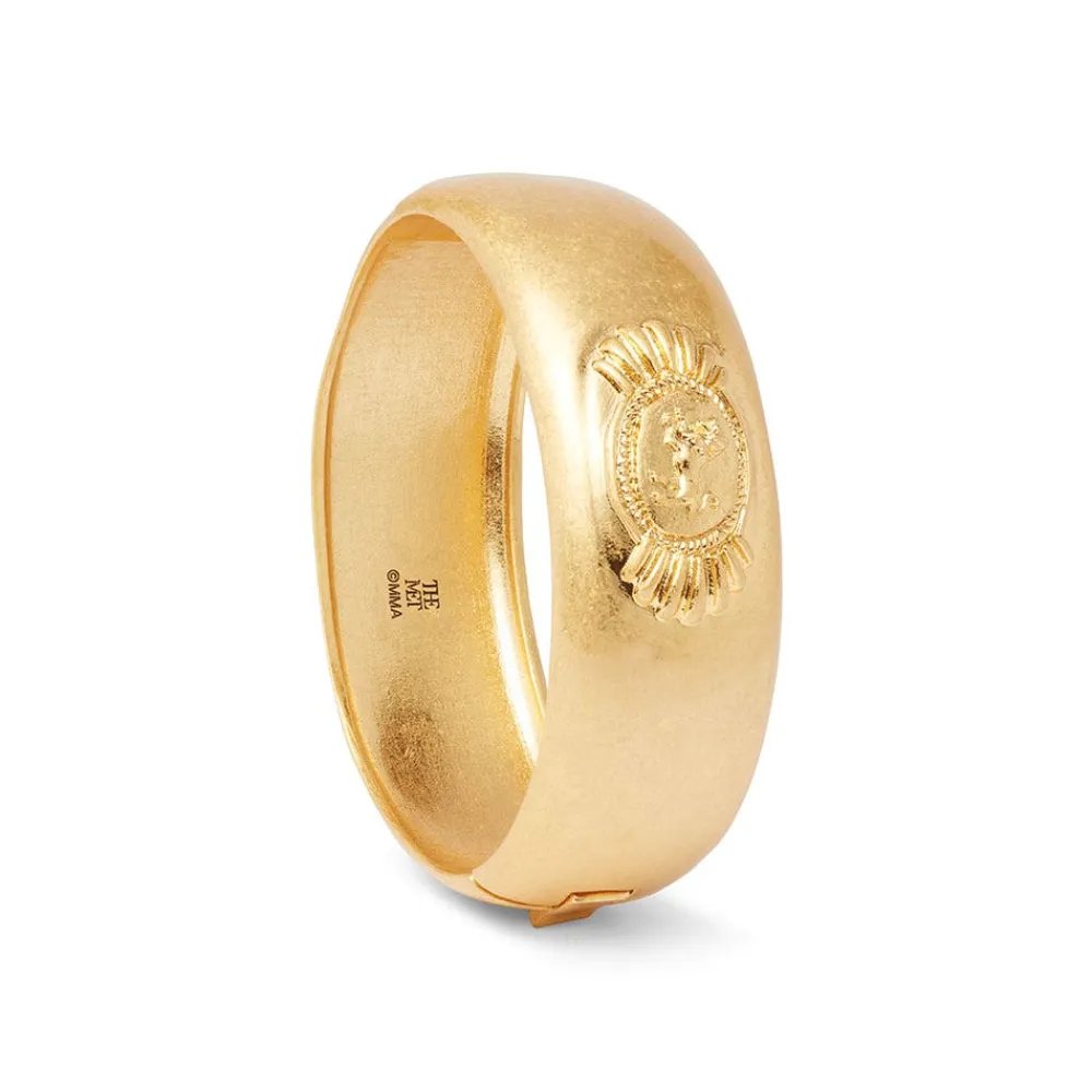 Etruscan Lion Hinged Cuff Bracelet*The Met Store Cheap