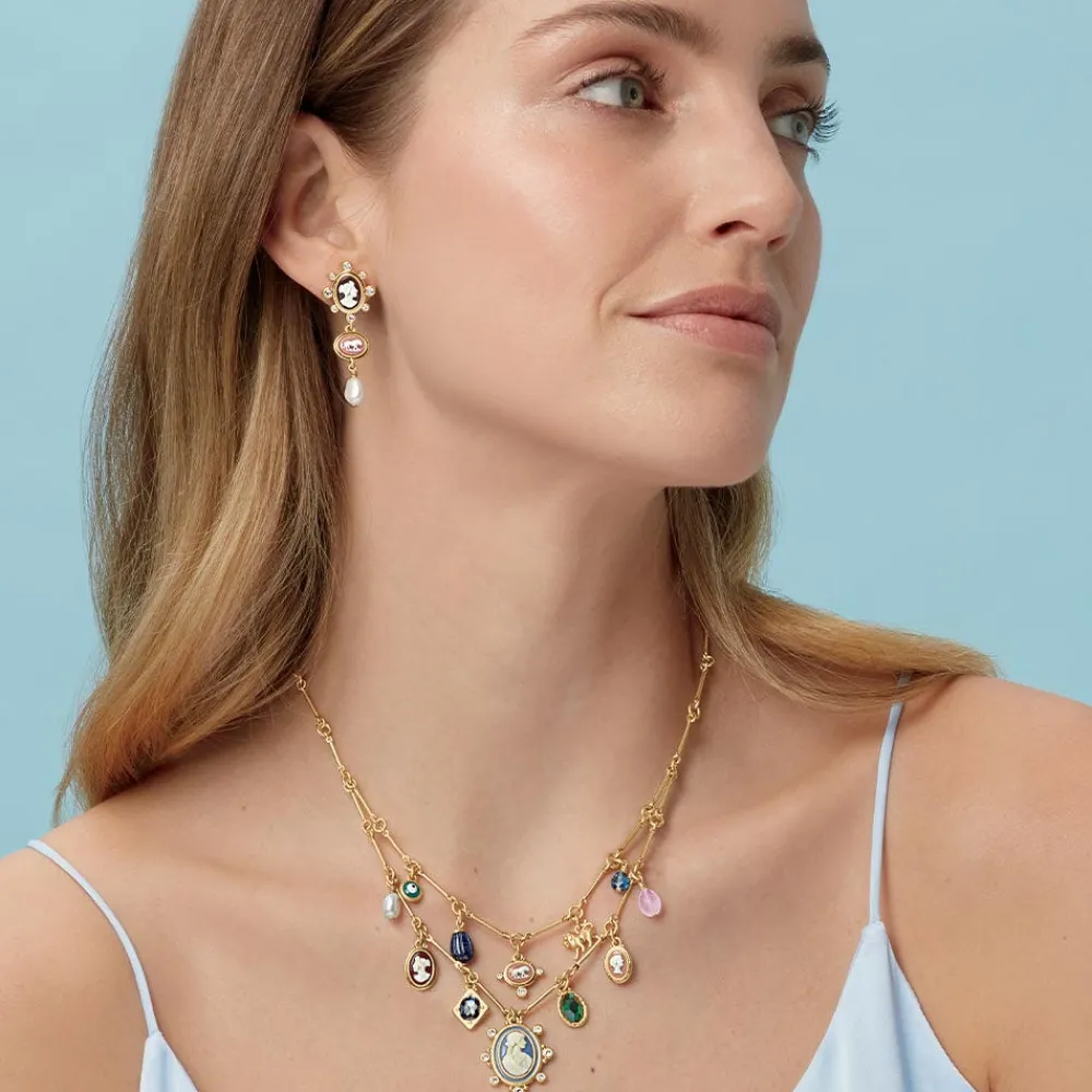 European Cameo Charm Necklace*The Met Store Clearance