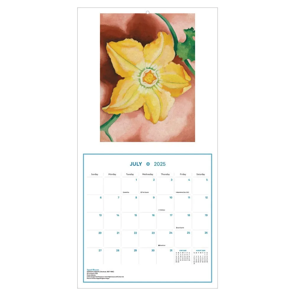 Georgia O'Keeffe Wall Calendar 2025*The Met Store Cheap