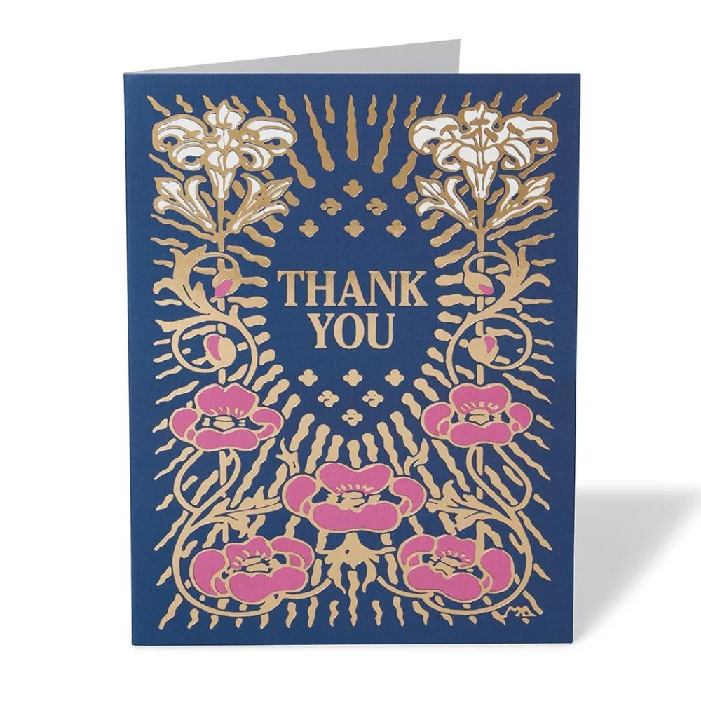 Gilded Book Covers Thank-You Cards*The Met Store Outlet