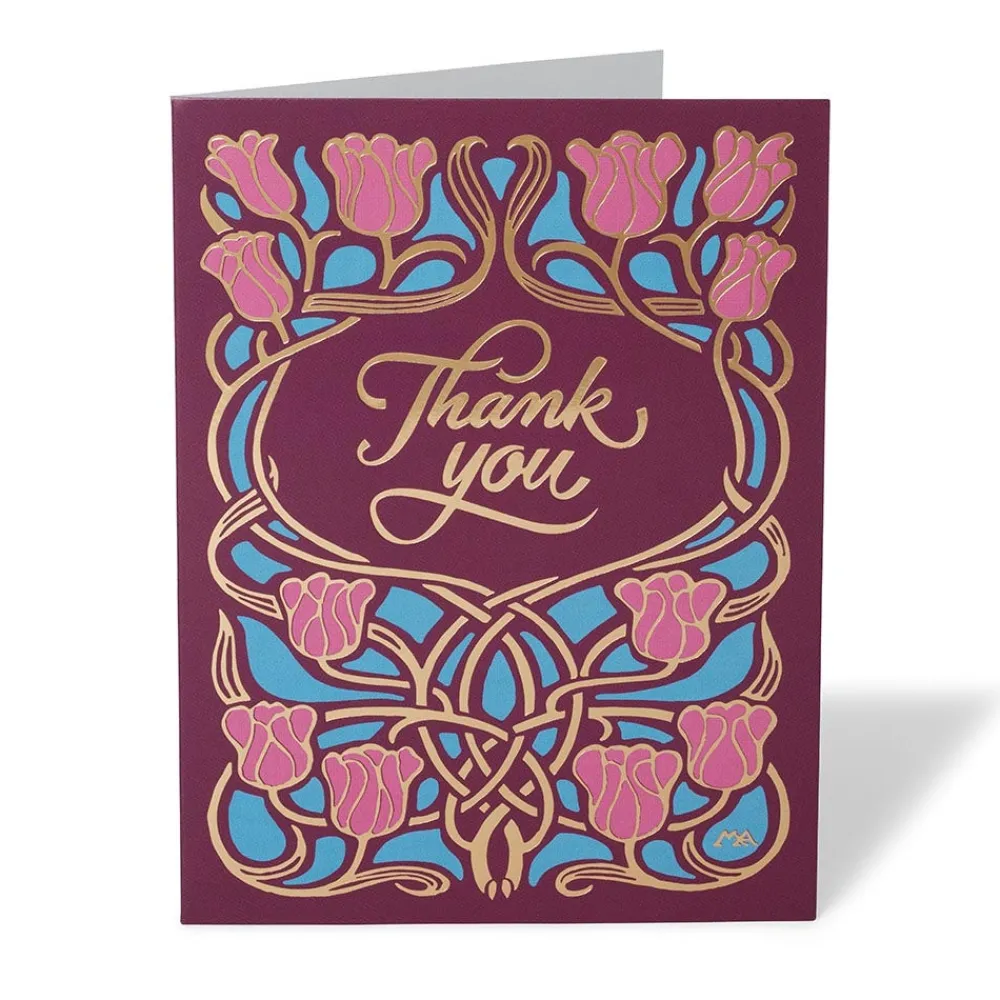 Gilded Book Covers Thank-You Cards*The Met Store Outlet