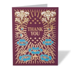 Gilded Book Covers Thank-You Cards*The Met Store Outlet