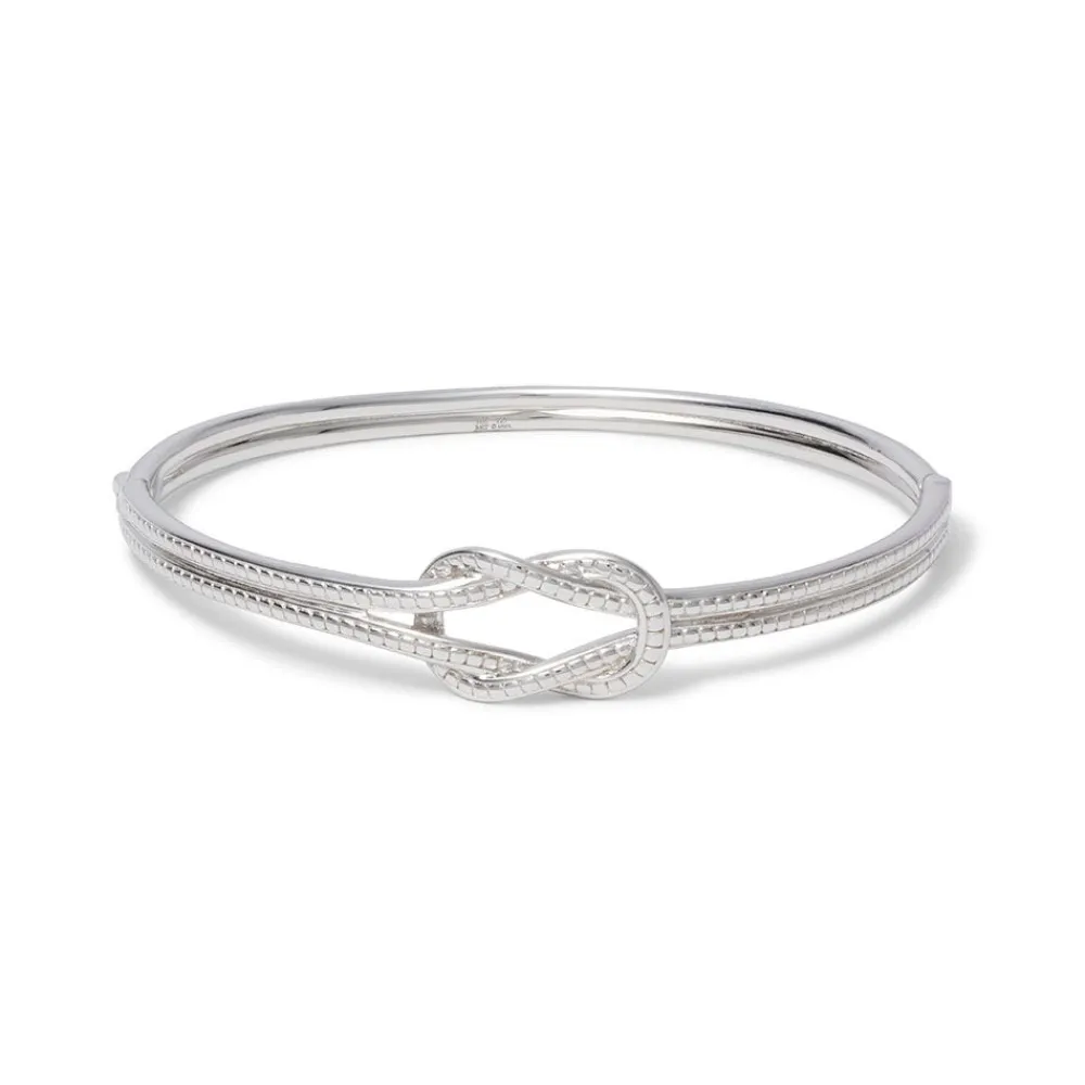 Herakles Knot Hinged Bangle*The Met Store Best