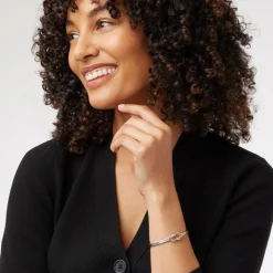 Herakles Knot Hinged Bangle*The Met Store Best