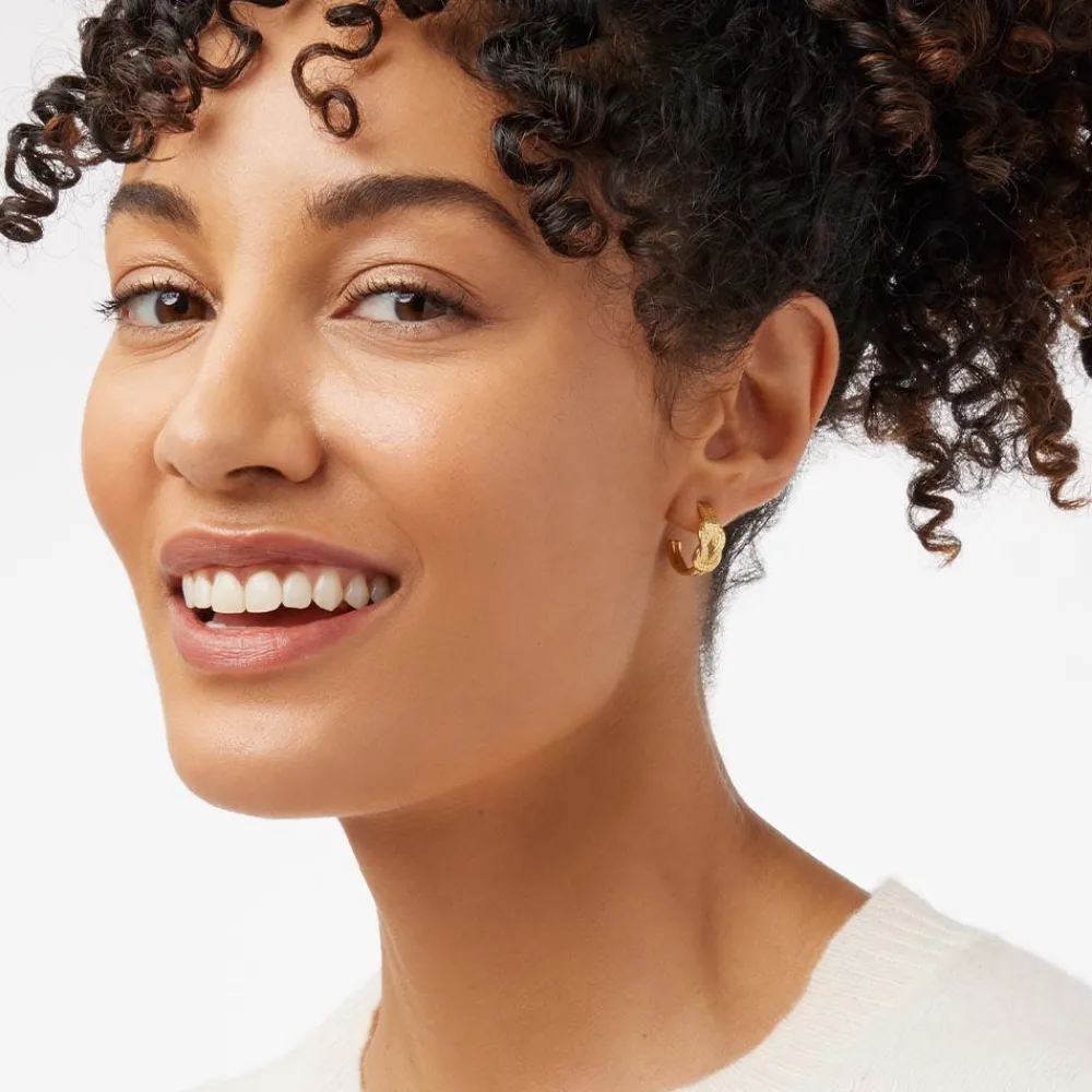 Herakles Knot Hoop Earrings*The Met Store Cheap