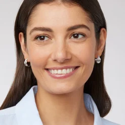 Herakles Knot Hoop Earrings*The Met Store Cheap