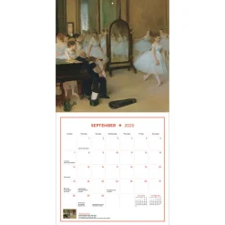Impressionism and Post-Impressionism Wall Calendar 2025*The Met Store Clearance