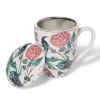Iznik Garden Covered Mug with Tea Infuser*The Met Store Online