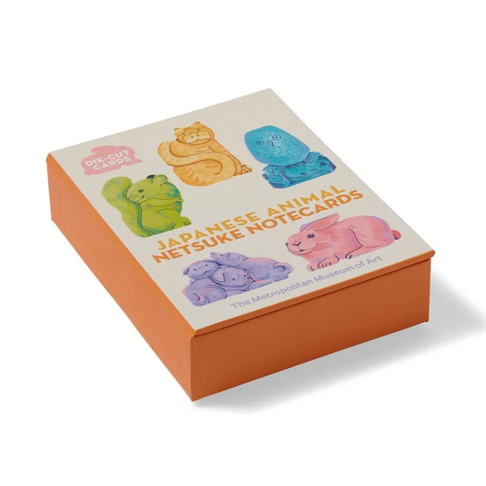 Japanese Animal Netsuke Notecards*The Met Store New