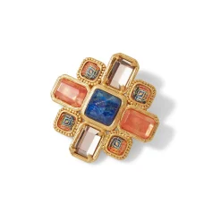 Kashan Carpet Brooch*The Met Store Store