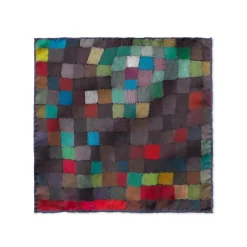 Klee May Picture Silk Pocket Square*The Met Store Cheap