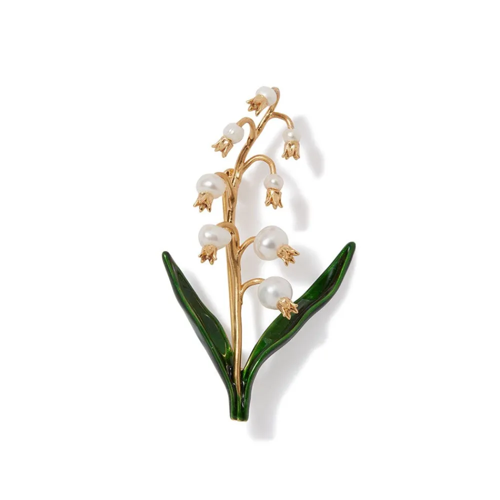 Lily-of-the-Valley Brooch*The Met Store Cheap