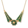 Lotus Pagoda Plique-à-Jour Pendant Necklace*The Met Store Online