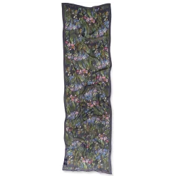 Louis C. Tiffany Irises Oblong Silk Scarf*The Met Store New