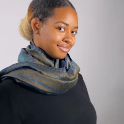 Louis C. Tiffany Peacock Feather Wool-Blend Shawl*The Met Store Cheap