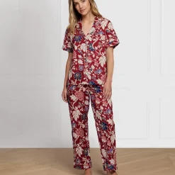 Lyon Floral Cotton Women's Pajamas*The Met Store Clearance