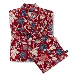 Lyon Floral Cotton Women's Robe*The Met Store Best Sale