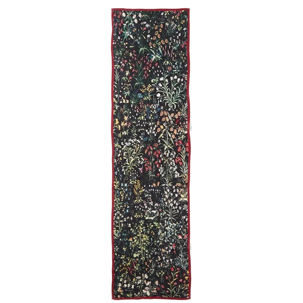 Medieval Millefleurs Oblong Silk Scarf*The Met Store Sale