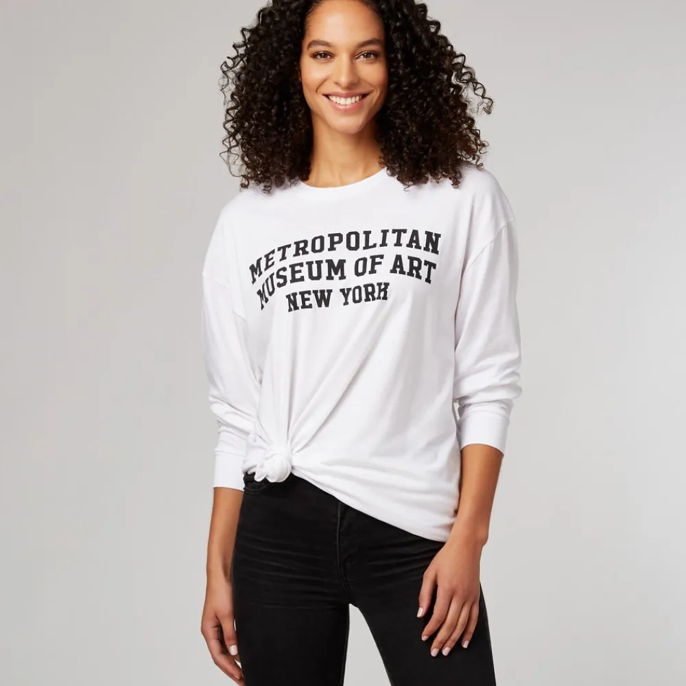 Met Campus Long-Sleeve Tee*The Met Store Cheap