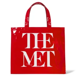 Met Logo Vinyl Tote*The Met Store Sale
