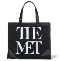 Met Logo Vinyl Tote*The Met Store Sale