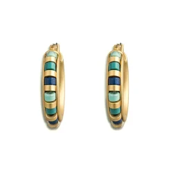 Middle Kingdom Cylindrical Bead Earrings*The Met Store Online