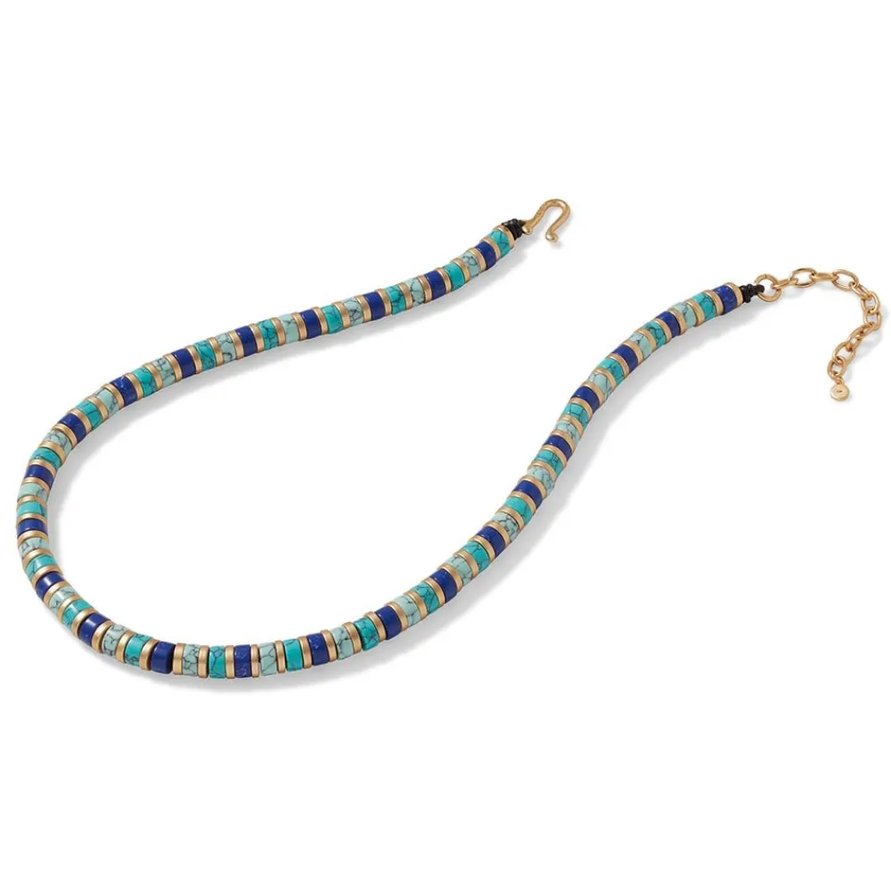 Middle Kingdom Cylindrical Bead Necklace*The Met Store Best